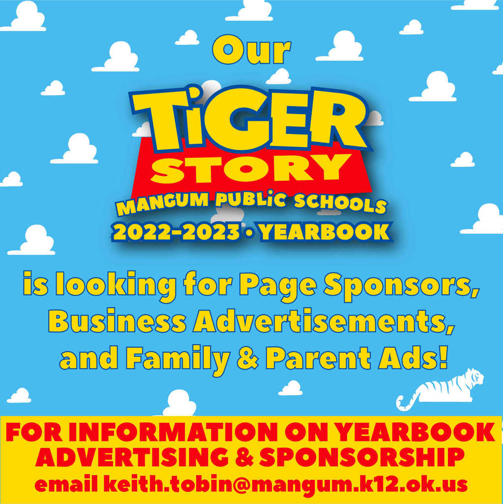 Yearbook Ads and Sponsorships!